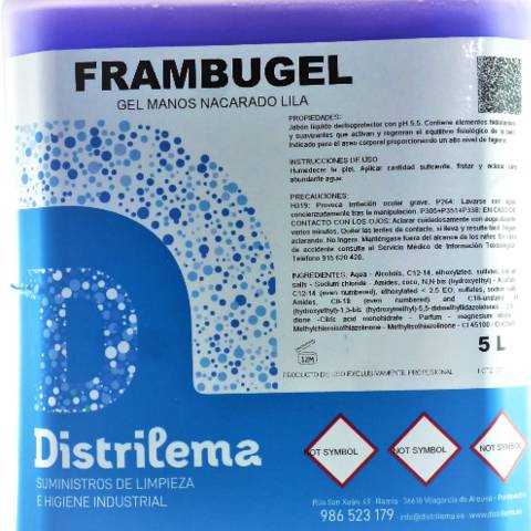 GEL DE MANOS DERMOPROTECTOR FRAMBUGEL