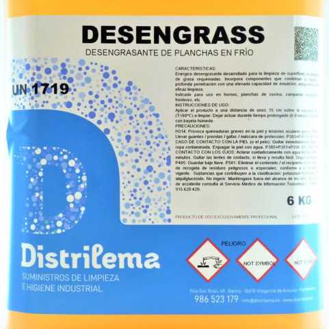 DESENGRASANTE PLANCHAS DESENGRASS